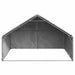 Canisa de exterior cu capac 3x2x1,9 m otel galvanizat - WALTI WALTI