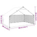 Canisa de exterior cu capac 3x2x1,9 m otel galvanizat - WALTI WALTI
