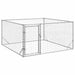 Canisa de exterior pentru caini cu usa 2x2x1 m otel galvanizat - WALTI WALTI