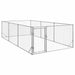Canisa de exterior pentru caini cu usa 2x4x1 m otel galvanizat - WALTI WALTI