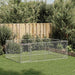 Canisa de exterior pentru caini cu usa 3x2x1 m otel galvanizat - WALTI WALTI