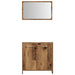 Set mobilier de baie, 4 piese, lemn vechi, lemn prelucrat - WALTI WALTI
