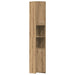 Set mobilier de baie, 4 piese, stejar artizanal, lemn prelucrat - WALTI WALTI