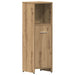 Set mobilier de baie, 4 piese, stejar artizanal, lemn prelucrat - WALTI WALTI