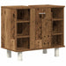 Set mobilier de baie, 4 piese, lemn vechi, lemn prelucrat - WALTI WALTI