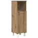 Set mobilier de baie, 4 piese, stejar artizanal, lemn prelucrat - WALTI WALTI