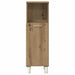 Set mobilier de baie, 4 piese, stejar artizanal, lemn prelucrat - WALTI WALTI