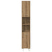 Set mobilier de baie, 4 piese, stejar artizanal, lemn prelucrat - WALTI WALTI