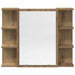 Set mobilier de baie, 4 piese, stejar artizanal, lemn prelucrat - WALTI WALTI