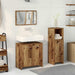 Set mobilier de baie, 3 piese, lemn vechi, lemn prelucrat - WALTI WALTI