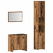 Set mobilier de baie, 3 piese, lemn vechi, lemn prelucrat - WALTI WALTI