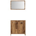 Set mobilier de baie, 3 piese, lemn vechi, lemn prelucrat - WALTI WALTI