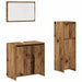 Set mobilier de baie, 3 piese, lemn vechi, lemn prelucrat - WALTI WALTI