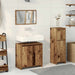 Set mobilier de baie, 3 piese, lemn vechi, lemn prelucrat - WALTI WALTI