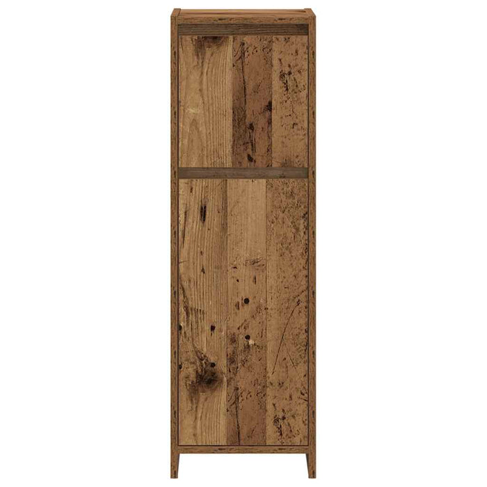 Set mobilier de baie, 3 piese, lemn vechi, lemn prelucrat - WALTI WALTI
