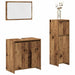 Set mobilier de baie, 3 piese, lemn vechi, lemn prelucrat - WALTI WALTI