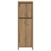 Set mobilier de baie, 3 piese, stejar artizanal, lemn prelucrat - WALTI WALTI