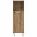 Set mobilier de baie, 3 piese, stejar artizanal, lemn prelucrat - WALTI WALTI