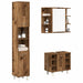 Set mobilier de baie, 3 piese, lemn vechi, lemn prelucrat - WALTI WALTI