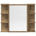 Set mobilier de baie, 3 piese, stejar artizanal, lemn prelucrat - WALTI WALTI