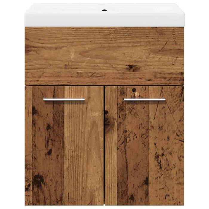 Set mobilier de baie, 2 piese, lemn vechi, lemn prelucrat - WALTI WALTI