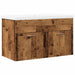 Set mobilier de baie, 2 piese, lemn vechi, lemn prelucrat - WALTI WALTI
