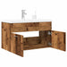 Set mobilier de baie, 2 piese, lemn vechi, lemn prelucrat - WALTI WALTI