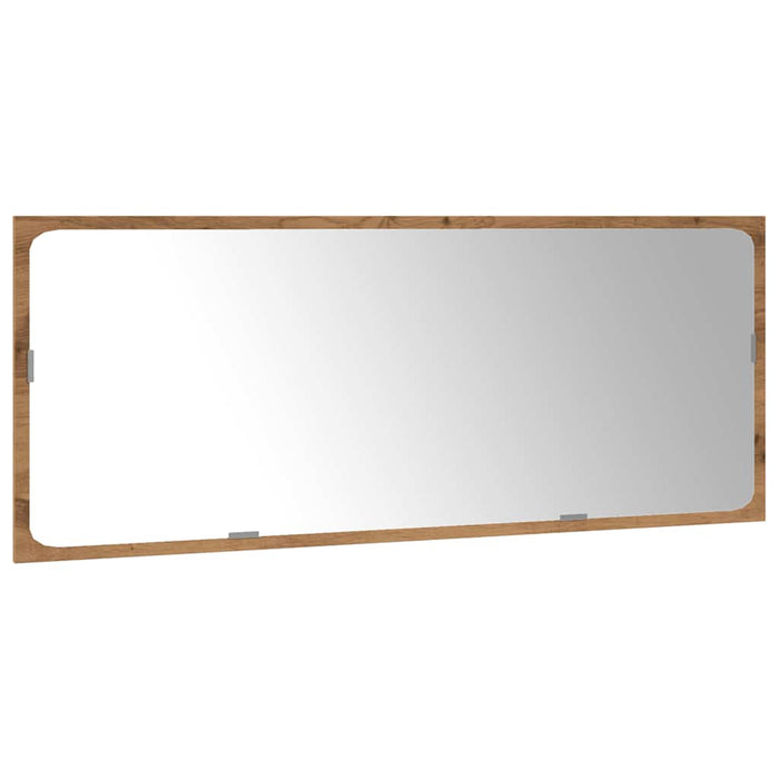 Set mobilier de baie, 3 piese, stejar artizanal, lemn prelucrat - WALTI WALTI