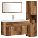 Set mobilier de baie, 3 piese, lemn vechi, lemn prelucrat - WALTI WALTI