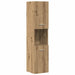 Set mobilier de baie, 3 piese, stejar artizanal, lemn prelucrat - WALTI WALTI