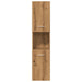 Set mobilier de baie, 5 piese, stejar artizanal, lemn prelucrat - WALTI WALTI