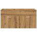 Set mobilier de baie, 5 piese, stejar artizanal, lemn prelucrat - WALTI WALTI