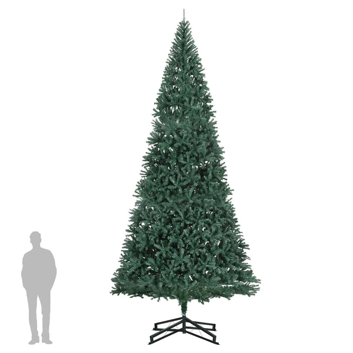 Brad de Crăciun artificial cu suport, verde, 500 cm, PVC WALTI