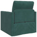 Pat canapea Verde închis 74 x 77 x 81 cm Catifea - WALTI WALTI