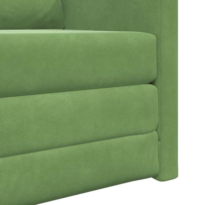 Pat canapea 60cm Verde deschis Catifea - WALTI WALTI