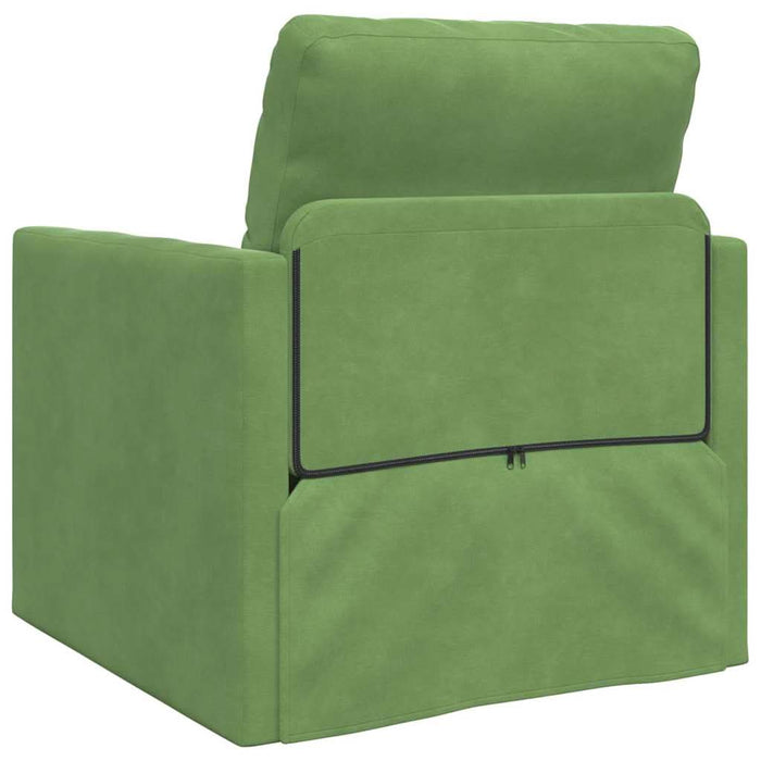 Pat canapea 60cm Verde deschis Catifea - WALTI WALTI