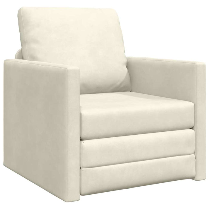 Pat canapea 60cm Crem Catifea - WALTI WALTI
