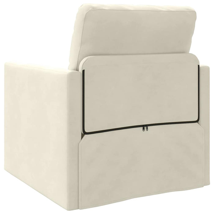 Pat canapea 60cm Crem Catifea - WALTI WALTI