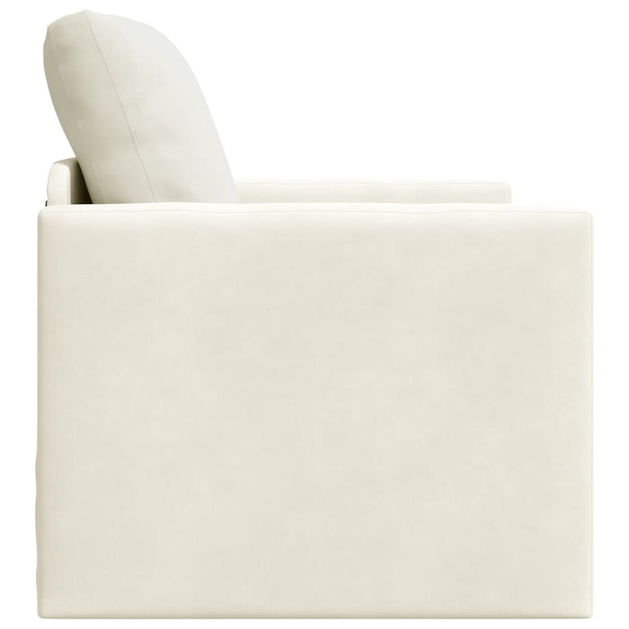 Pat canapea 60cm Crem Catifea - WALTI WALTI