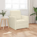 Pat canapea Crem 74 x 77 x 81 cm Catifea - WALTI WALTI