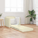 Pat canapea Crem 74 x 77 x 81 cm Catifea - WALTI WALTI