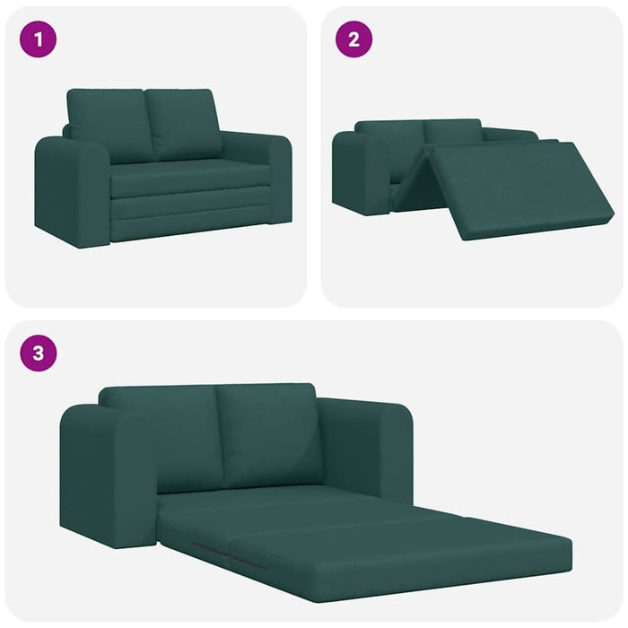 Pat canapea 60cm Verde închis țesătură - WALTI WALTI