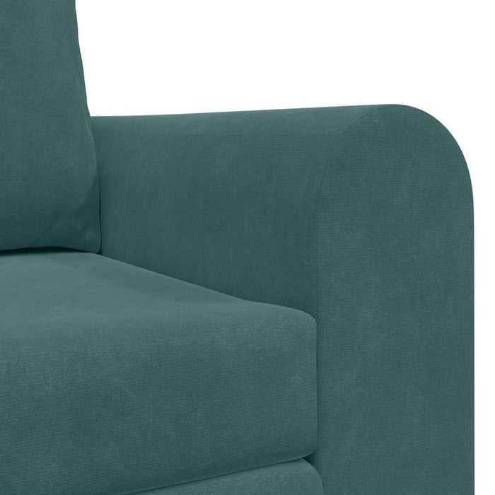 Pat canapea 60cm Verde închis Catifea - WALTI WALTI
