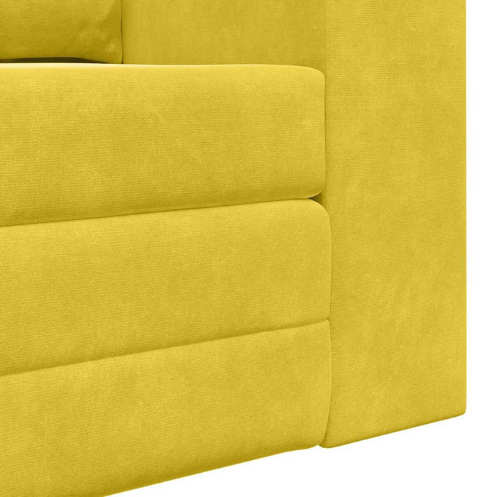 Pat canapea 60cm Galben Catifea - WALTI WALTI