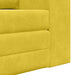 Pat canapea 60cm Galben Catifea - WALTI WALTI