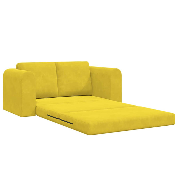 Pat canapea 60cm Galben Catifea - WALTI WALTI