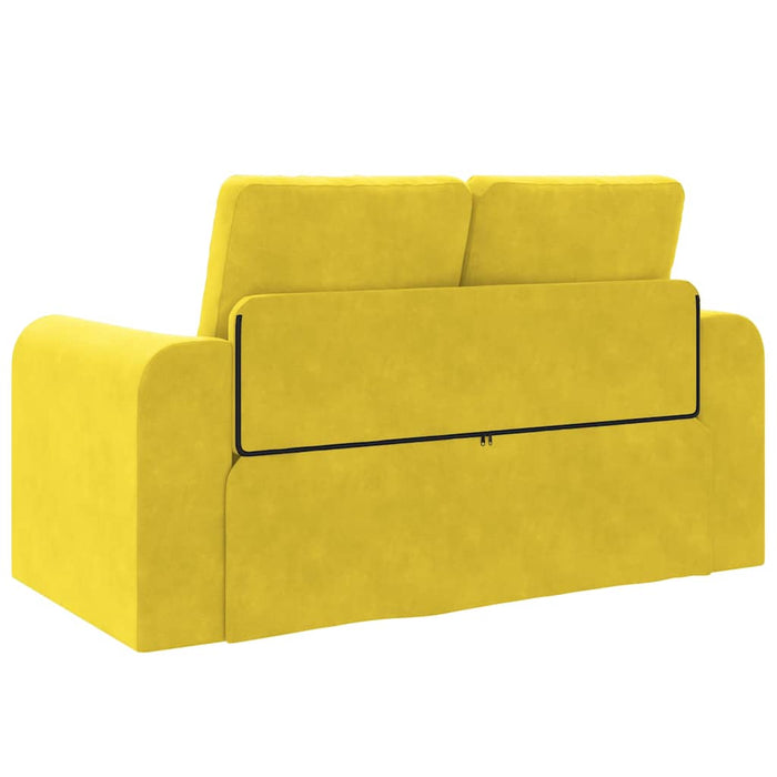 Pat canapea 60cm Galben Catifea - WALTI WALTI