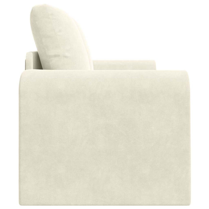 Pat canapea 60cm Crem Catifea - WALTI WALTI