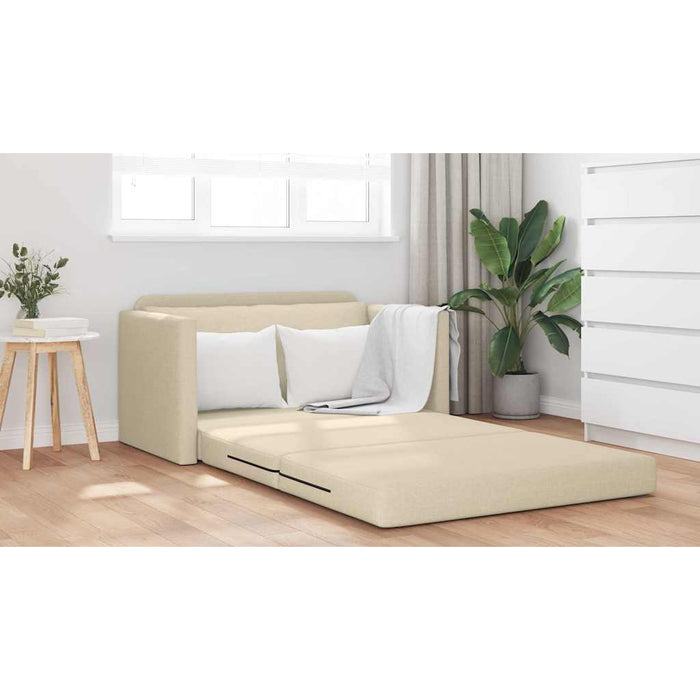 Pat canapea 110cm Crem țesătură - WALTI WALTI