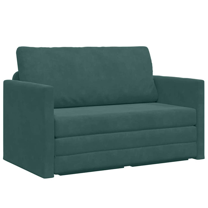 Pat canapea 110cm Verde închis Catifea - WALTI WALTI